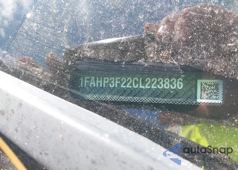 2012 Ford Focus Se из США, поврежденный, VIN 1FAHP3F22CL223836